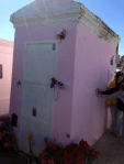 Marie Laveau's tomb in St. Louis Cemetery No. 1 painted pink by mysterious vandal