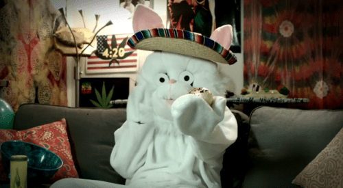 If you haven't been too stoned to remember, Happy Easter!
