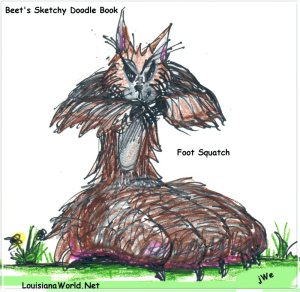 Footsquatch must have eaten them.