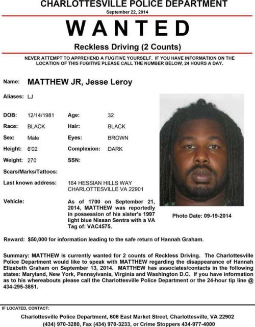 Police release wanted poster, search apartment in Graham case